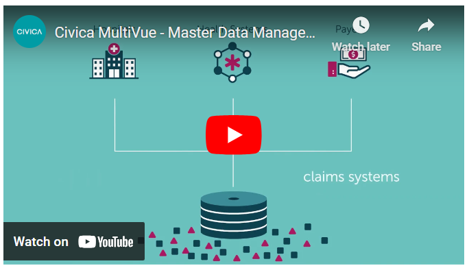 Civica MultiVue - Master Data Management solutions for healthcare organizations